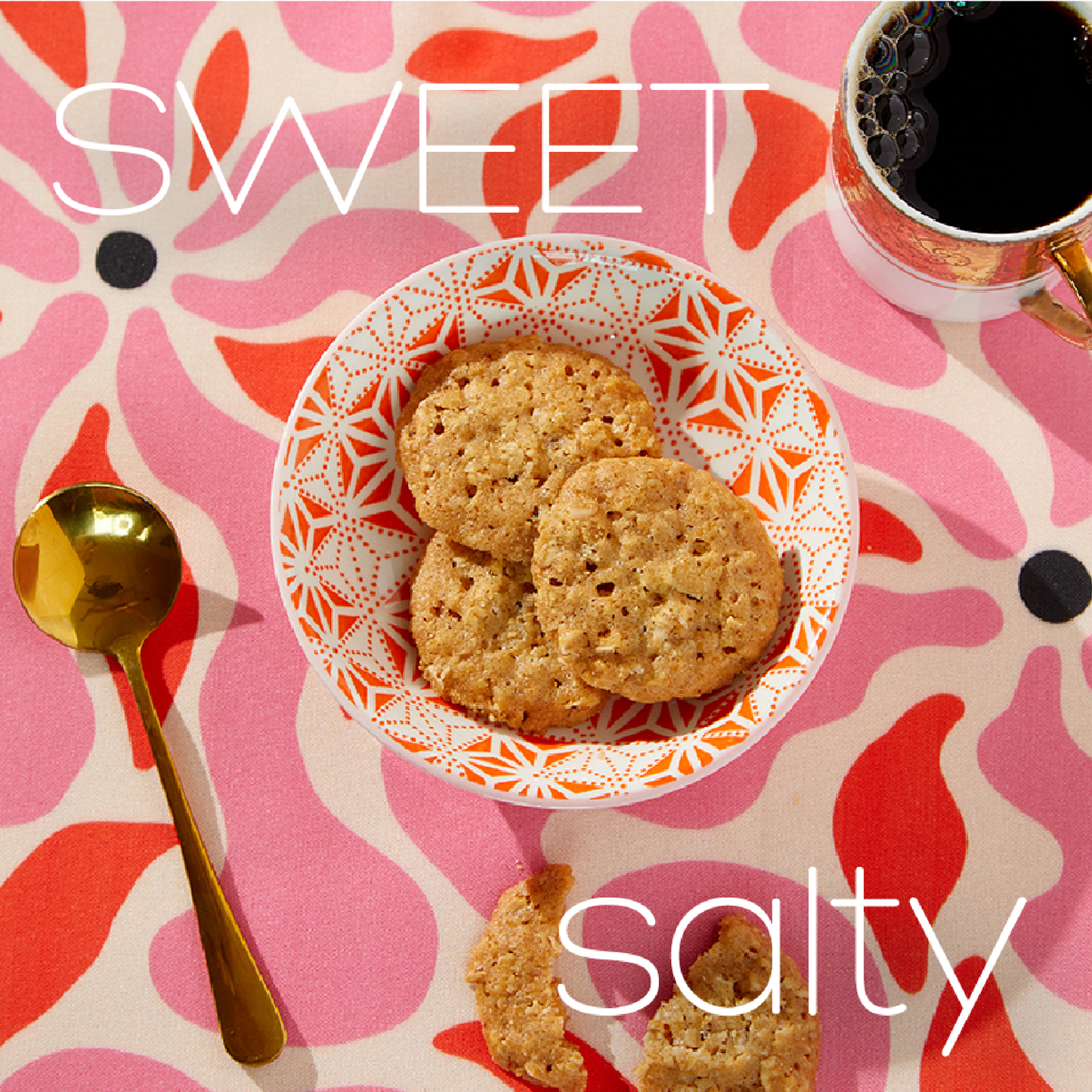 Sweet & Salty Oatmeal Cookies
