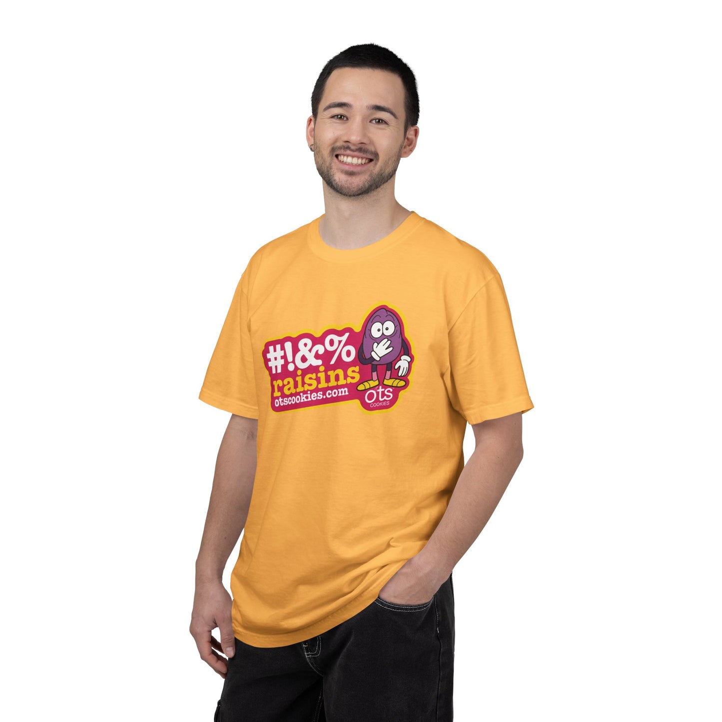 
                  
                    F*ck Raisins T-shirt | Bold Retro Logo, Cartoon Grape Graphic
                  
                