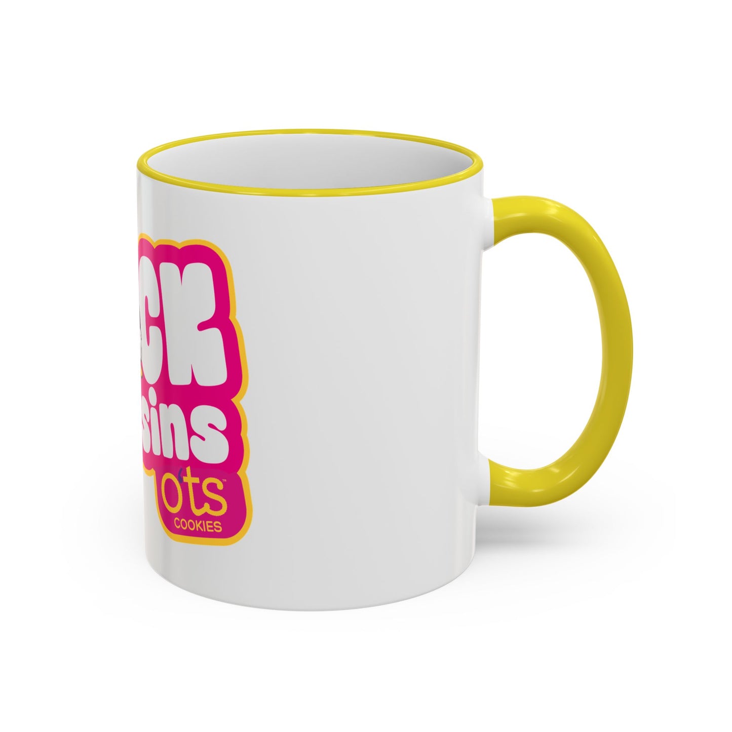
                  
                    Mug — "F*ck Raisins" Funny Coffee Mug with Accent Rim & Handle
                  
                