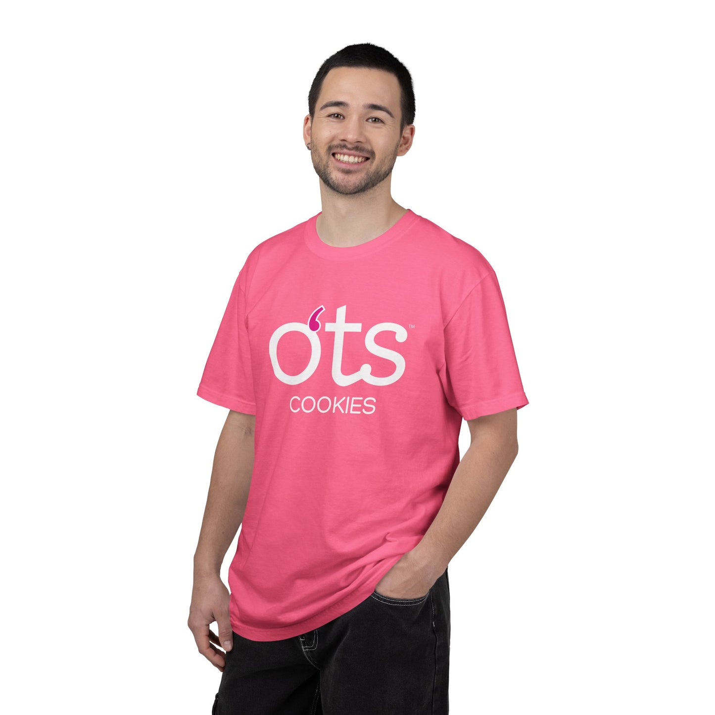 
                  
                    Minimal Pink Apostrophe Tee — Small Accent Graphic T-Shirt
                  
                