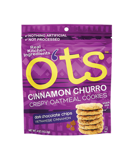 Churro Con Chocolate Oatmeal Cookies