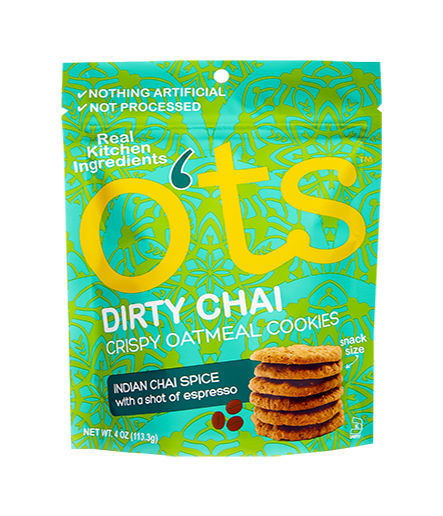 Dirty Chai Oatmeal Cookies