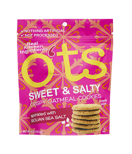 Sweet & Salty Oatmeal Cookies