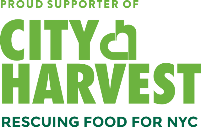 Proud Supporter of City Harvest — Rescuing Food for NYC